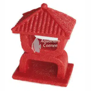 Een Superfish Zen Deco Mini Temple Rood.