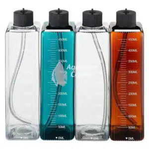 Een Chihiros Doseerfles 450 ml (4 st).