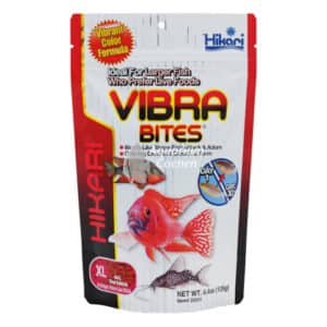 Een Hikari Tropical Vibra XL 125 g.
