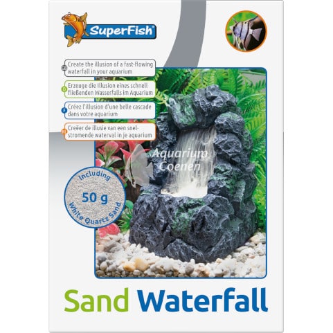 Een Superfish Deco Zand Waterval Set.