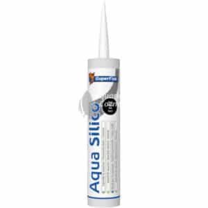 Een Superfish Aqua Siliconenkit Zwart 300 ml.