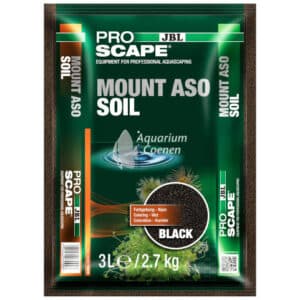 Een JBL ProScape Mount Aso Soil Black 3 l.